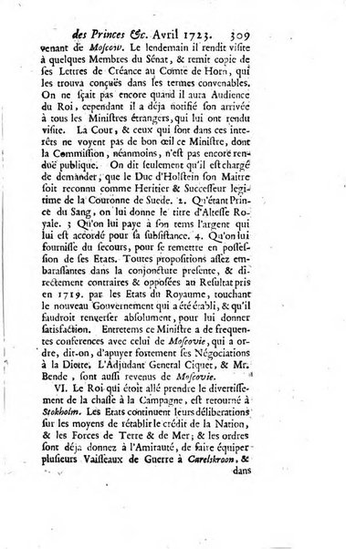 La clef du cabinet des princes de l'Europe ou recueil historique et politique sur les matières du tems