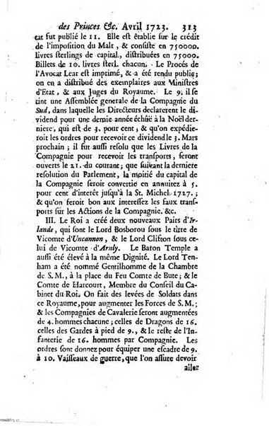 La clef du cabinet des princes de l'Europe ou recueil historique et politique sur les matières du tems