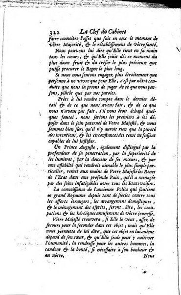 La clef du cabinet des princes de l'Europe ou recueil historique et politique sur les matières du tems