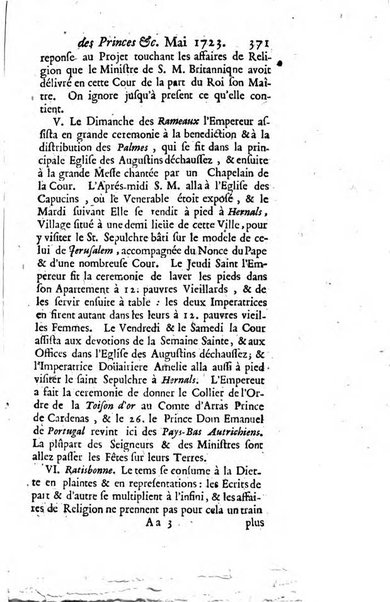 La clef du cabinet des princes de l'Europe ou recueil historique et politique sur les matières du tems