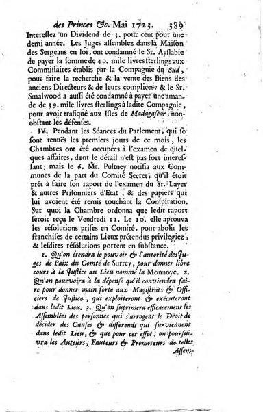 La clef du cabinet des princes de l'Europe ou recueil historique et politique sur les matières du tems