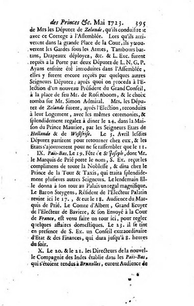 La clef du cabinet des princes de l'Europe ou recueil historique et politique sur les matières du tems