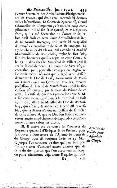 La clef du cabinet des princes de l'Europe ou recueil historique et politique sur les matières du tems