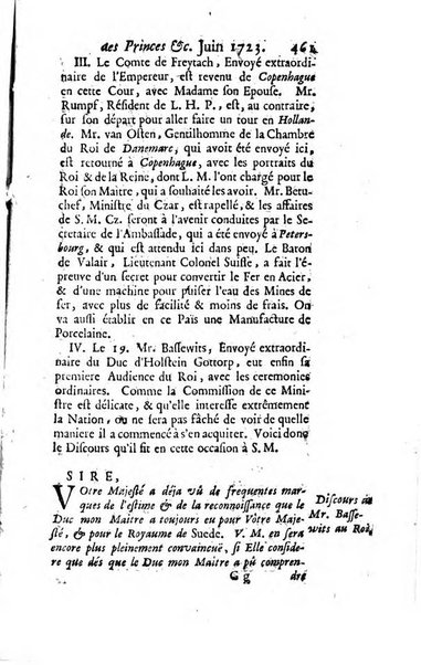 La clef du cabinet des princes de l'Europe ou recueil historique et politique sur les matières du tems