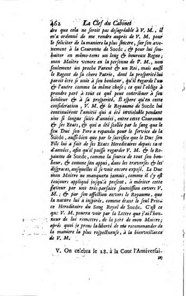 La clef du cabinet des princes de l'Europe ou recueil historique et politique sur les matières du tems