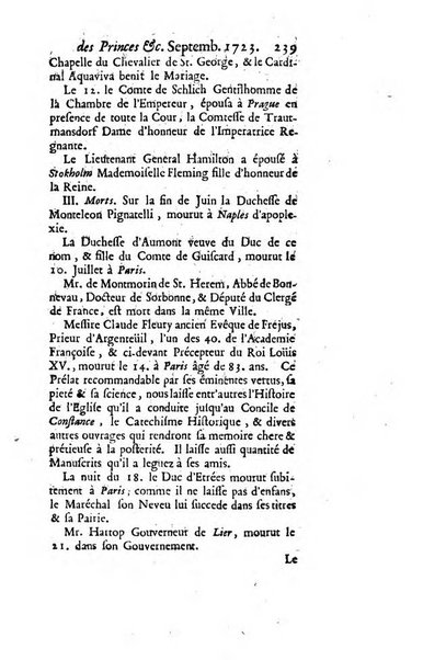 La clef du cabinet des princes de l'Europe ou recueil historique et politique sur les matières du tems