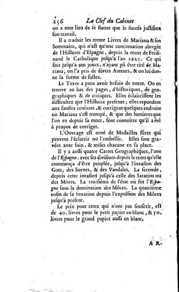 La clef du cabinet des princes de l'Europe ou recueil historique et politique sur les matières du tems