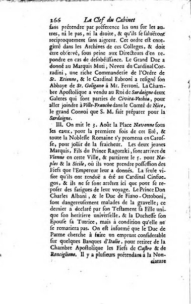 La clef du cabinet des princes de l'Europe ou recueil historique et politique sur les matières du tems