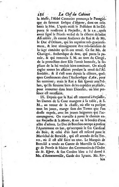 La clef du cabinet des princes de l'Europe ou recueil historique et politique sur les matières du tems