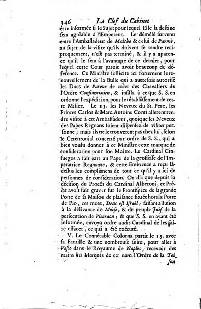 La clef du cabinet des princes de l'Europe ou recueil historique et politique sur les matières du tems