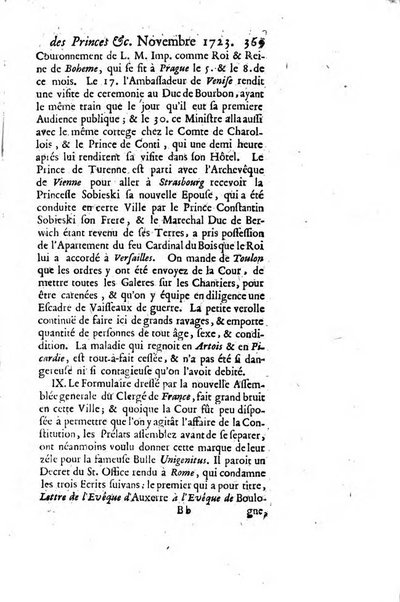 La clef du cabinet des princes de l'Europe ou recueil historique et politique sur les matières du tems