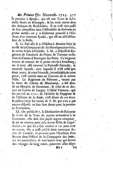 La clef du cabinet des princes de l'Europe ou recueil historique et politique sur les matières du tems