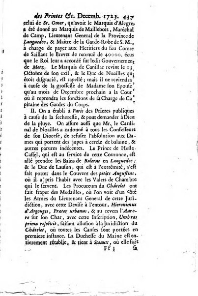 La clef du cabinet des princes de l'Europe ou recueil historique et politique sur les matières du tems