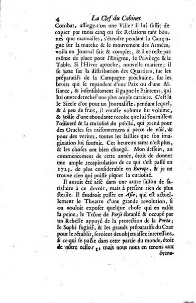 La clef du cabinet des princes de l'Europe ou recueil historique et politique sur les matières du tems