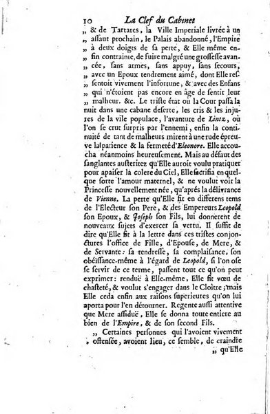 La clef du cabinet des princes de l'Europe ou recueil historique et politique sur les matières du tems