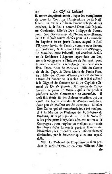 La clef du cabinet des princes de l'Europe ou recueil historique et politique sur les matières du tems