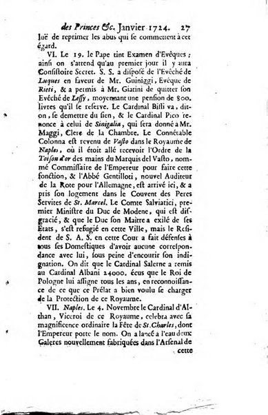 La clef du cabinet des princes de l'Europe ou recueil historique et politique sur les matières du tems