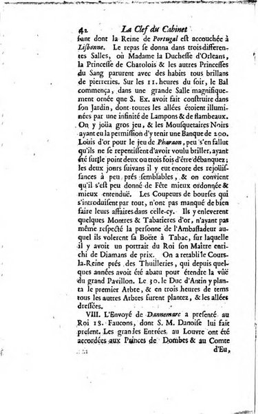 La clef du cabinet des princes de l'Europe ou recueil historique et politique sur les matières du tems