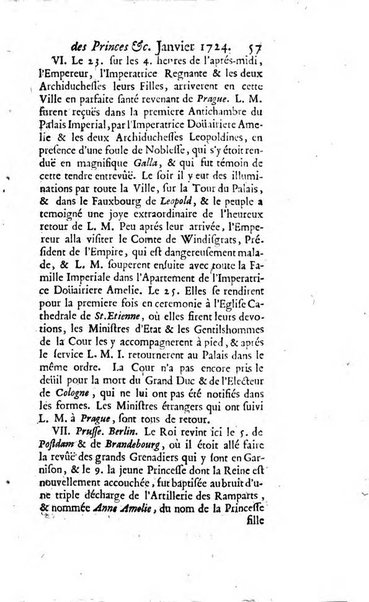 La clef du cabinet des princes de l'Europe ou recueil historique et politique sur les matières du tems