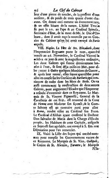 La clef du cabinet des princes de l'Europe ou recueil historique et politique sur les matières du tems