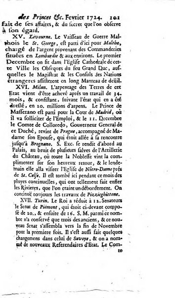 La clef du cabinet des princes de l'Europe ou recueil historique et politique sur les matières du tems