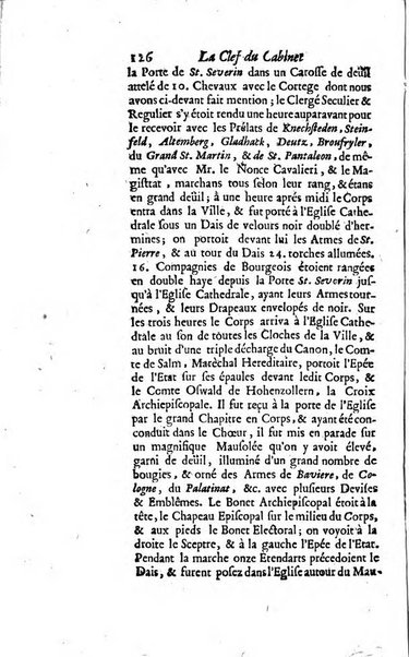 La clef du cabinet des princes de l'Europe ou recueil historique et politique sur les matières du tems