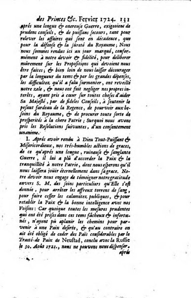 La clef du cabinet des princes de l'Europe ou recueil historique et politique sur les matières du tems