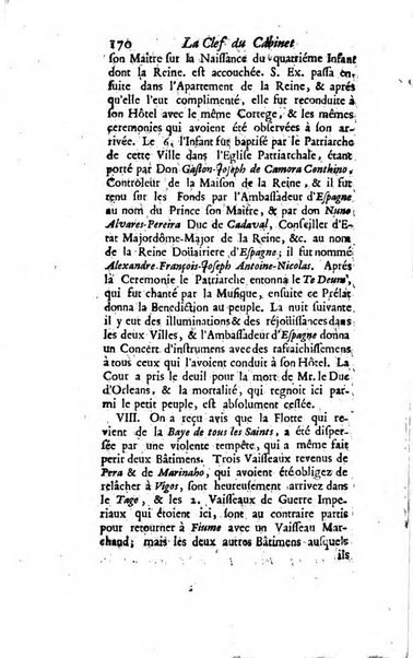 La clef du cabinet des princes de l'Europe ou recueil historique et politique sur les matières du tems