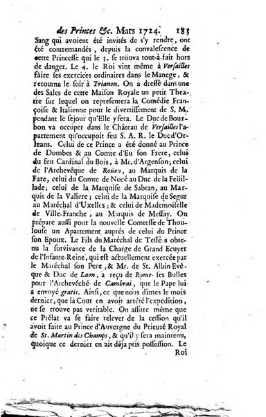 La clef du cabinet des princes de l'Europe ou recueil historique et politique sur les matières du tems