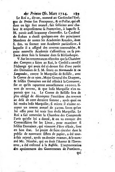 La clef du cabinet des princes de l'Europe ou recueil historique et politique sur les matières du tems