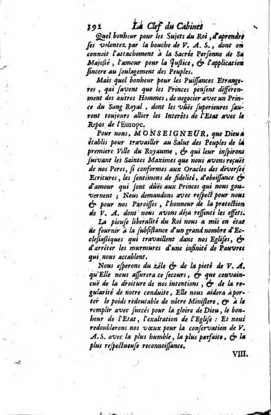 La clef du cabinet des princes de l'Europe ou recueil historique et politique sur les matières du tems