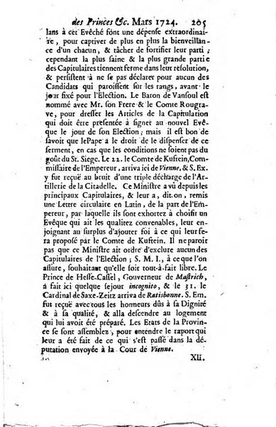 La clef du cabinet des princes de l'Europe ou recueil historique et politique sur les matières du tems