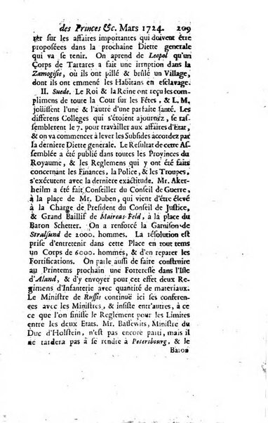 La clef du cabinet des princes de l'Europe ou recueil historique et politique sur les matières du tems