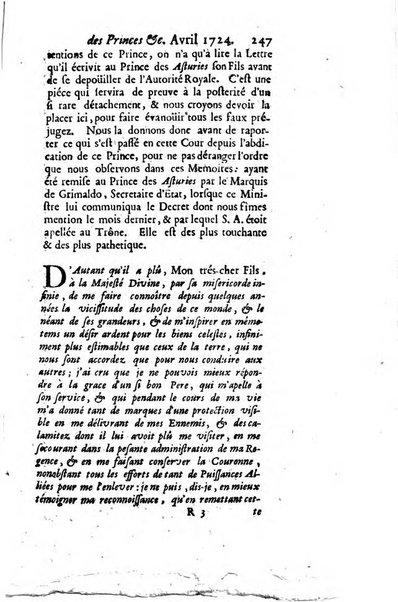 La clef du cabinet des princes de l'Europe ou recueil historique et politique sur les matières du tems