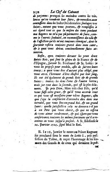 La clef du cabinet des princes de l'Europe ou recueil historique et politique sur les matières du tems