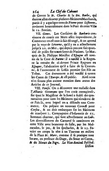 La clef du cabinet des princes de l'Europe ou recueil historique et politique sur les matières du tems