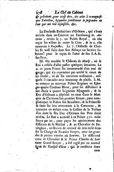 La clef du cabinet des princes de l'Europe ou recueil historique et politique sur les matières du tems