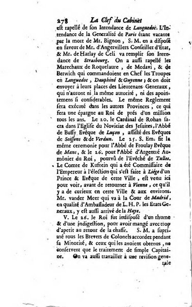 La clef du cabinet des princes de l'Europe ou recueil historique et politique sur les matières du tems