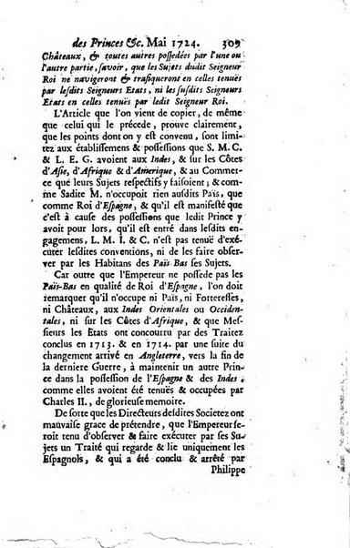 La clef du cabinet des princes de l'Europe ou recueil historique et politique sur les matières du tems