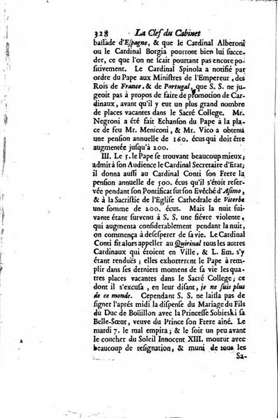 La clef du cabinet des princes de l'Europe ou recueil historique et politique sur les matières du tems