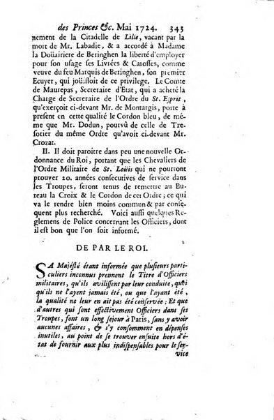 La clef du cabinet des princes de l'Europe ou recueil historique et politique sur les matières du tems