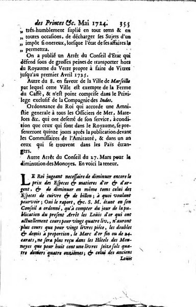 La clef du cabinet des princes de l'Europe ou recueil historique et politique sur les matières du tems