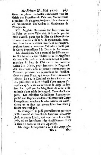 La clef du cabinet des princes de l'Europe ou recueil historique et politique sur les matières du tems