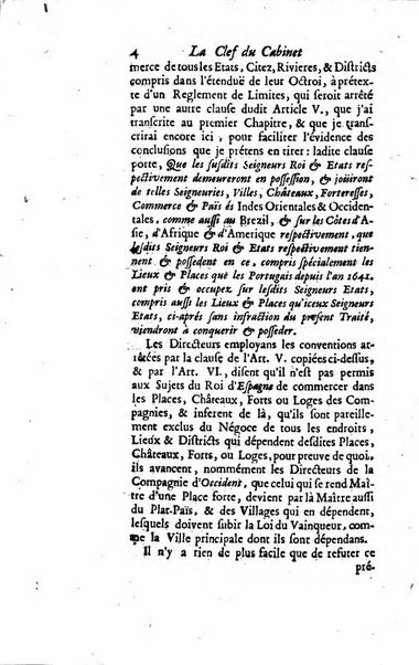 La clef du cabinet des princes de l'Europe ou recueil historique et politique sur les matières du tems