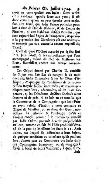 La clef du cabinet des princes de l'Europe ou recueil historique et politique sur les matières du tems