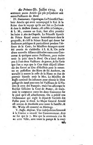 La clef du cabinet des princes de l'Europe ou recueil historique et politique sur les matières du tems