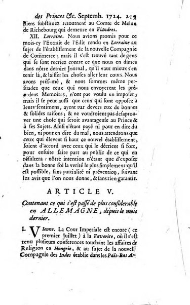 La clef du cabinet des princes de l'Europe ou recueil historique et politique sur les matières du tems