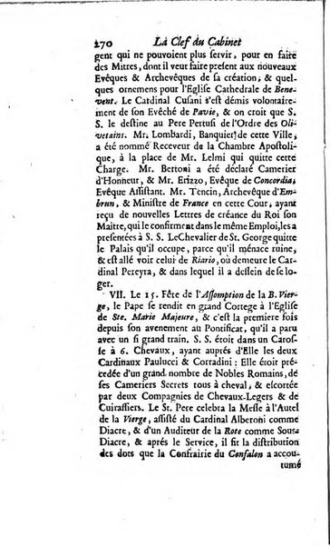 La clef du cabinet des princes de l'Europe ou recueil historique et politique sur les matières du tems