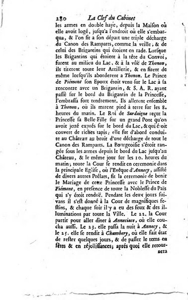 La clef du cabinet des princes de l'Europe ou recueil historique et politique sur les matières du tems