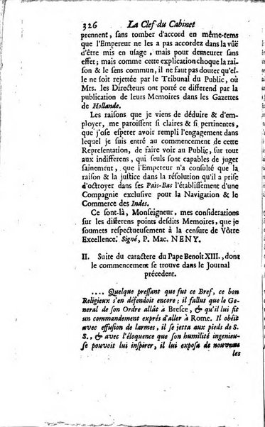 La clef du cabinet des princes de l'Europe ou recueil historique et politique sur les matières du tems